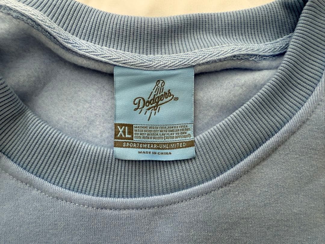 未使用 MLB ドジャース Women's Night スウェット XL 希少品