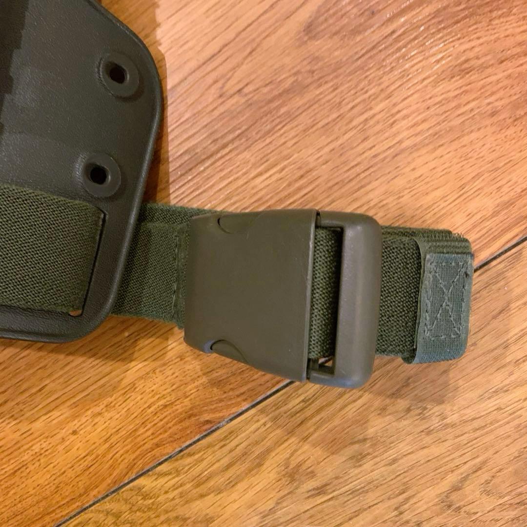 実物 SAFARILAND レッグシュラウド DFA＆QLS22付 ホルスター