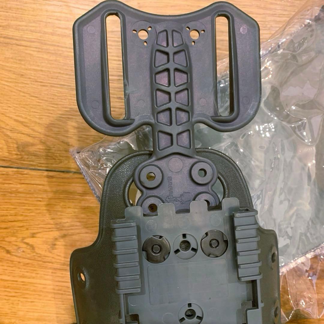 実物 SAFARILAND レッグシュラウド DFA＆QLS22付 ホルスター