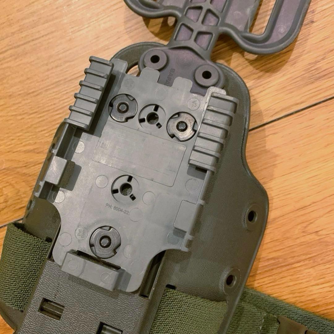 実物 SAFARILAND レッグシュラウド DFA＆QLS22付 ホルスター