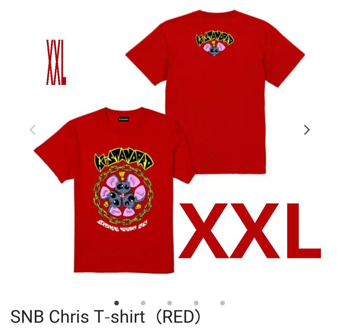 Hi-STANDARD　SNB Chris Tシャツ XXL　レッド