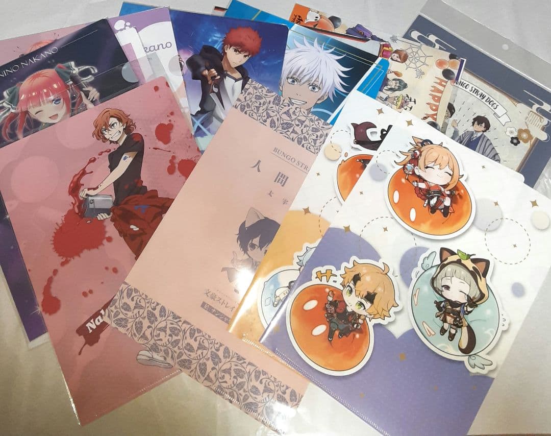 アニメグッズ クリアファイル 大量 まとめ売り 250点