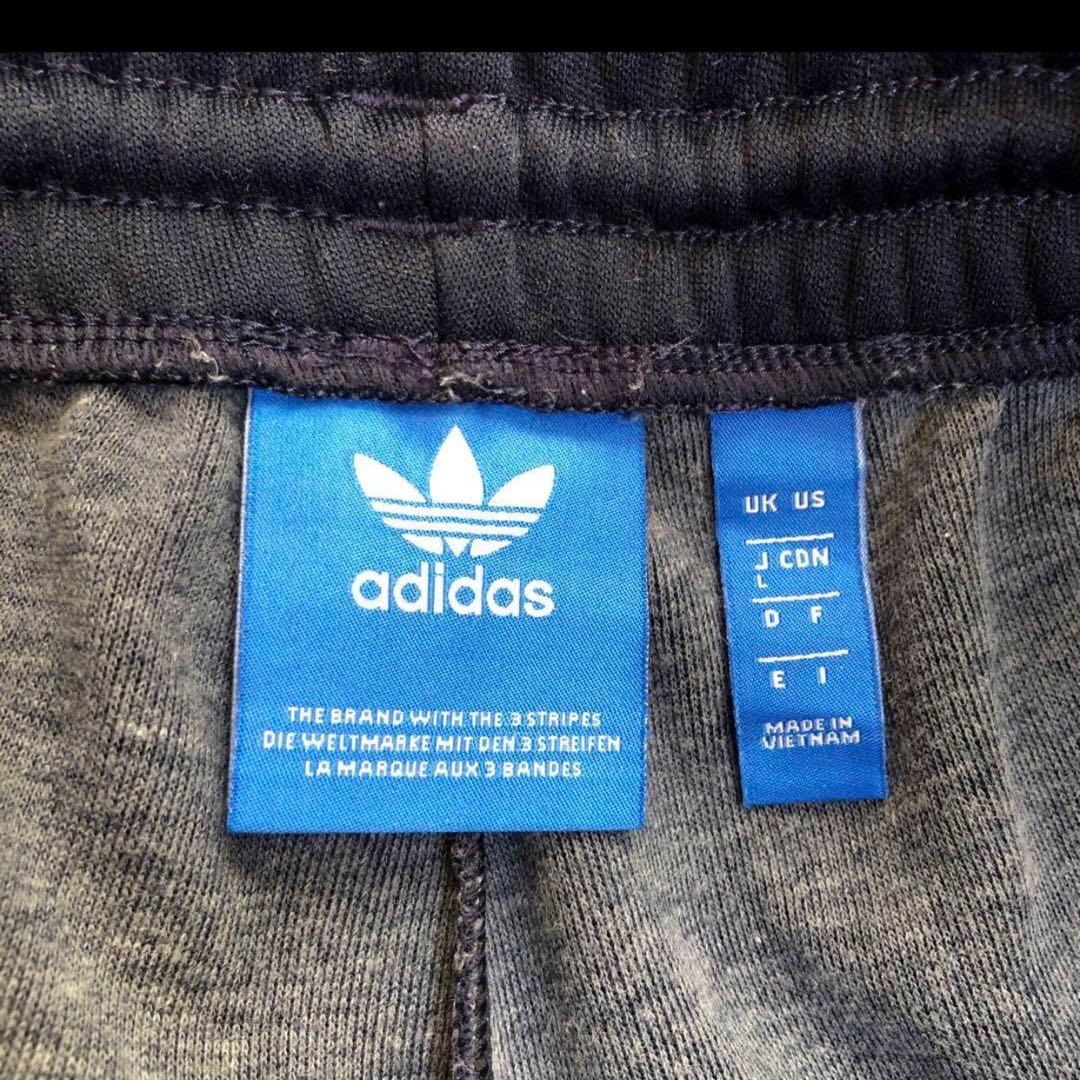 値下げ！試着のみadidas ジャージ上下 セットアップ　ネイビー XLサイズ