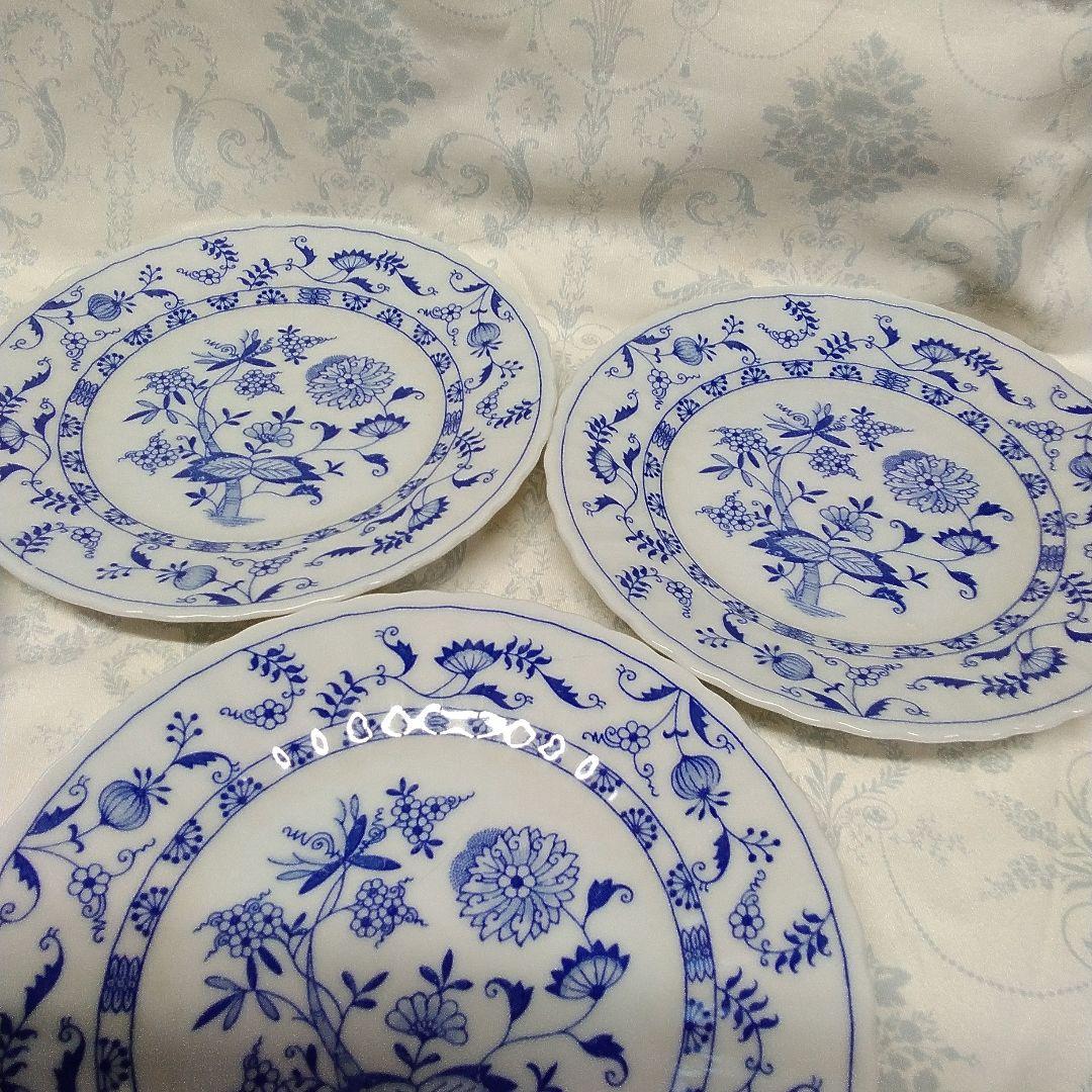 BIUEELBE ブルーエルベカップスープセット青いカップソーサーセット 4個箱