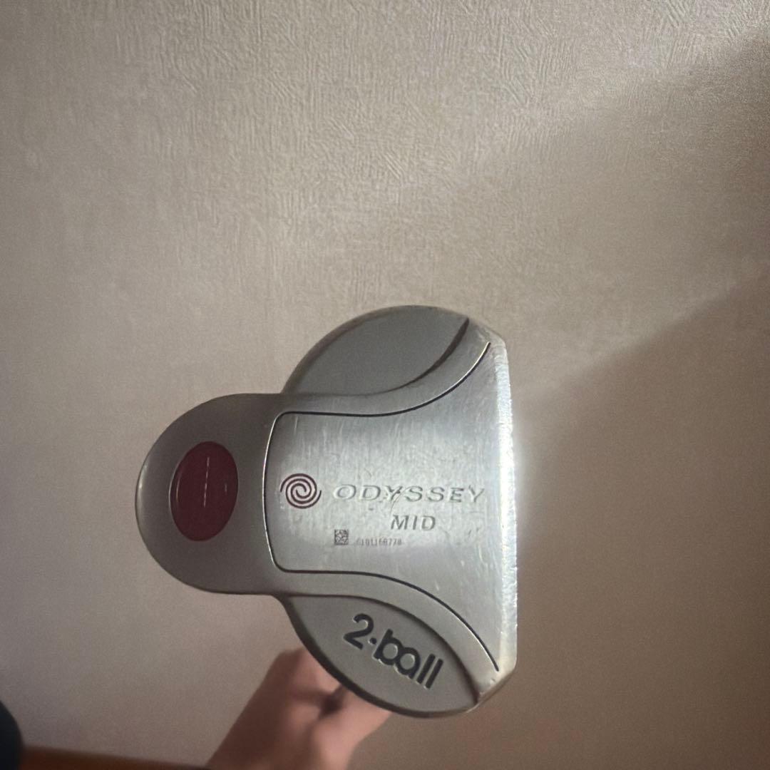 Odyssey 2-ball MID パター 中尺 38インチ
