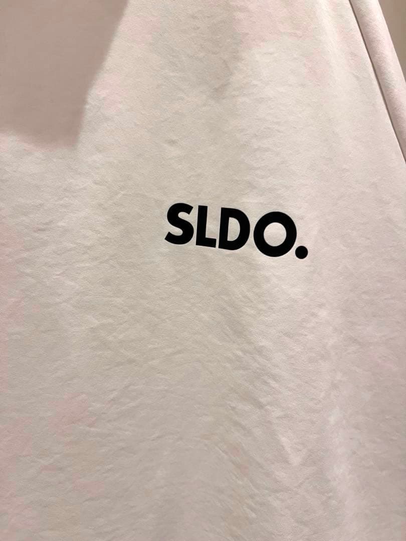 SLDO. ハイネックホワイトTシャツ　XXL