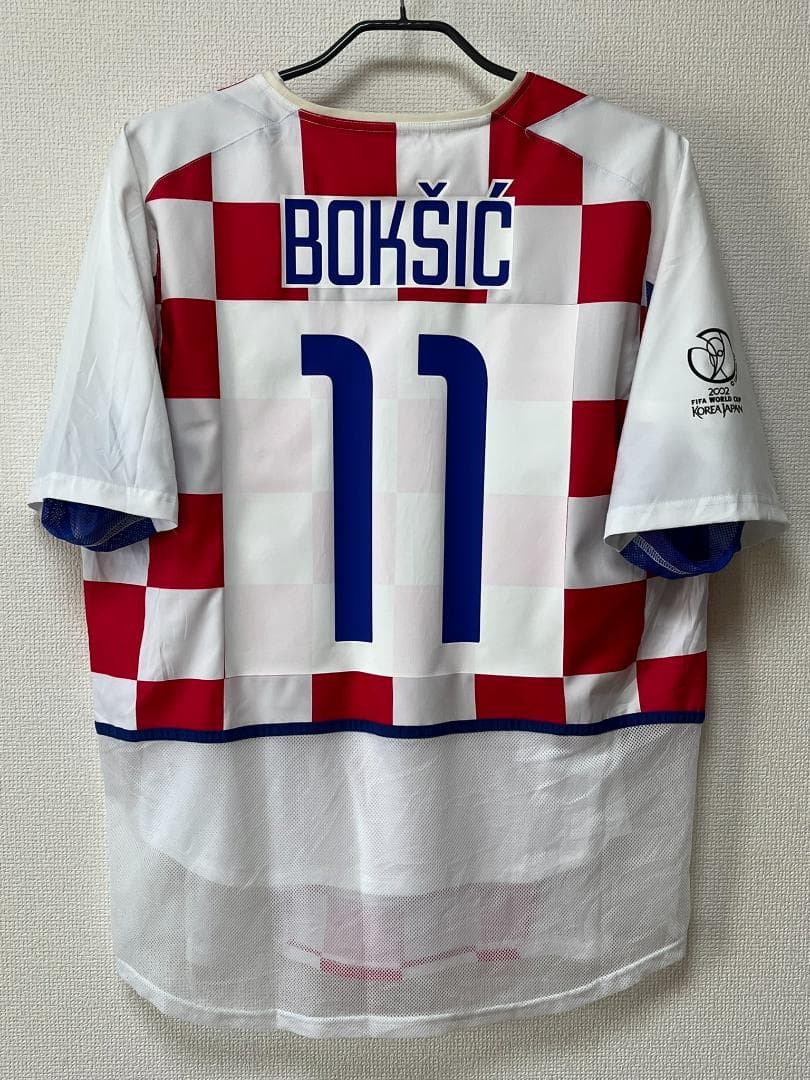 【正規品 オーセンティック】2002W杯クロアチア代表 ボクシッチ L ナイキ