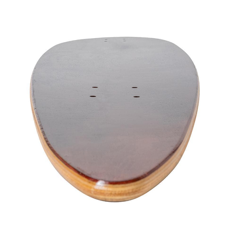 板 ロングスケートボード スケボー デッキ ブランクデッキ SK030板 茶
