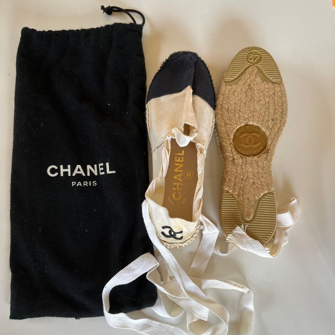 CHANEL バレエシューズ 37