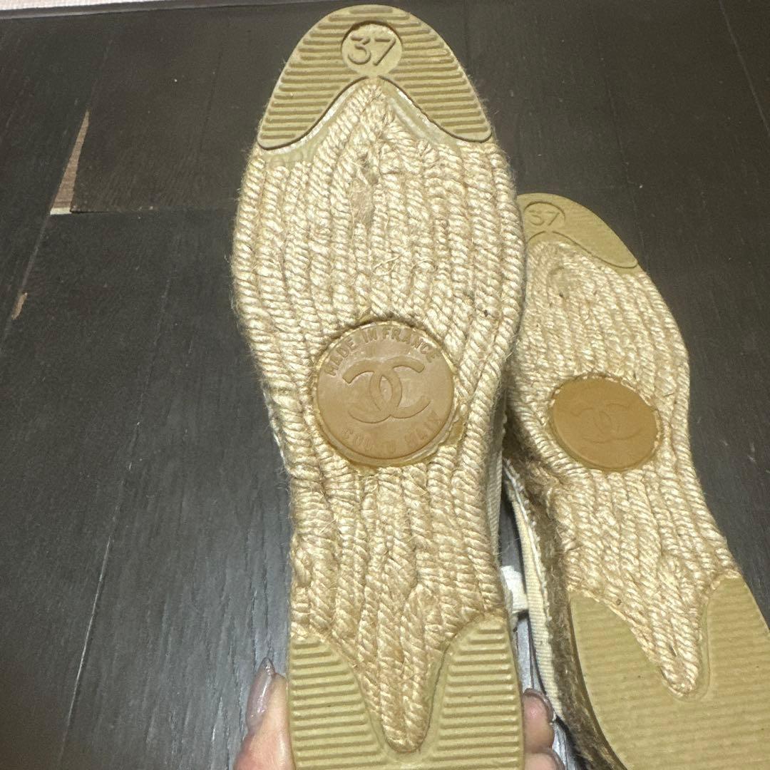 CHANEL バレエシューズ 37