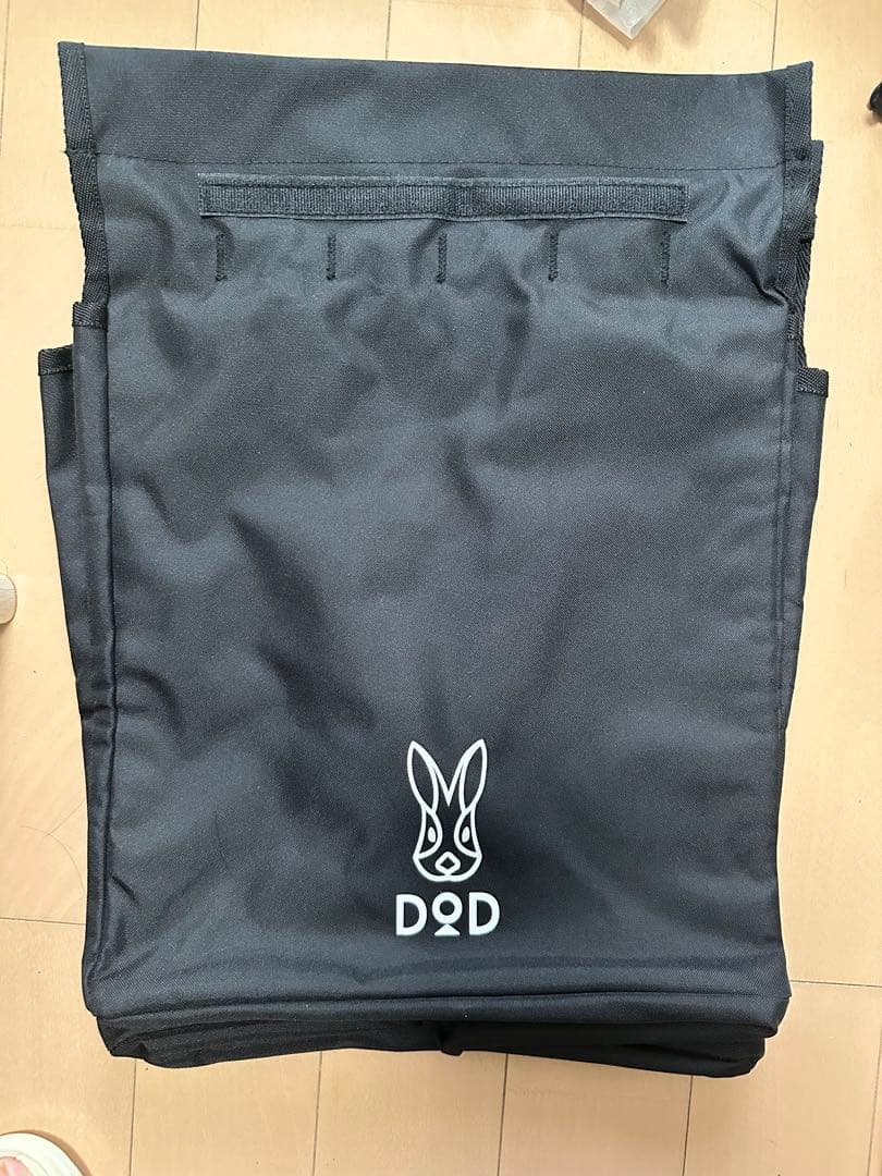 【未使用品】DOD ステルスエックス　ごみ箱兼用テーブル