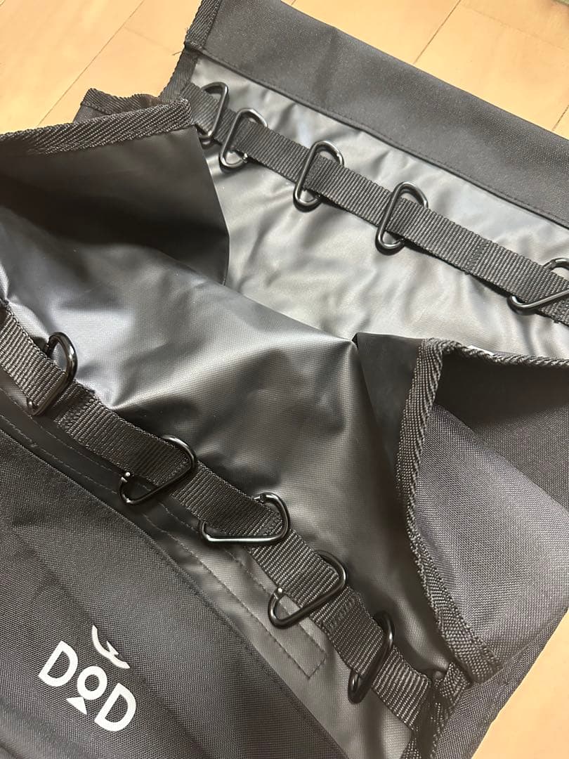 【未使用品】DOD ステルスエックス　ごみ箱兼用テーブル