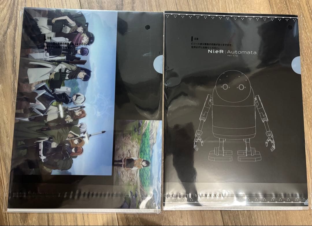 一番くじ　ニーアオートマタ　ラストワン賞　A2アートスケール　E賞温感マグカップ