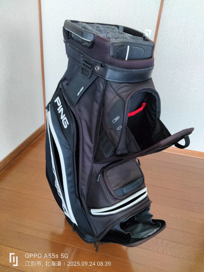 【希少！】PINGピン多機能型15分割カートキャディバッグ