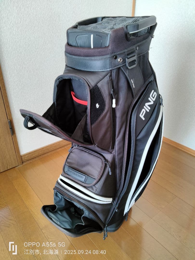 【希少！】PINGピン多機能型15分割カートキャディバッグ