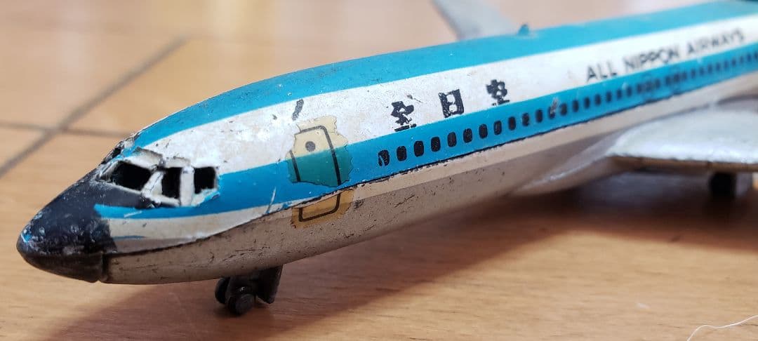 増田屋コーポレーション全日空ボーイング727ダイキャストモデル