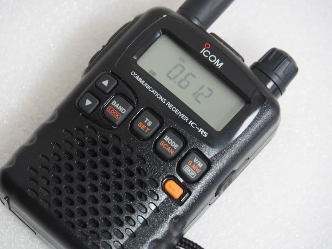 ICOM IC-R5 受信機 取扱説明書付き