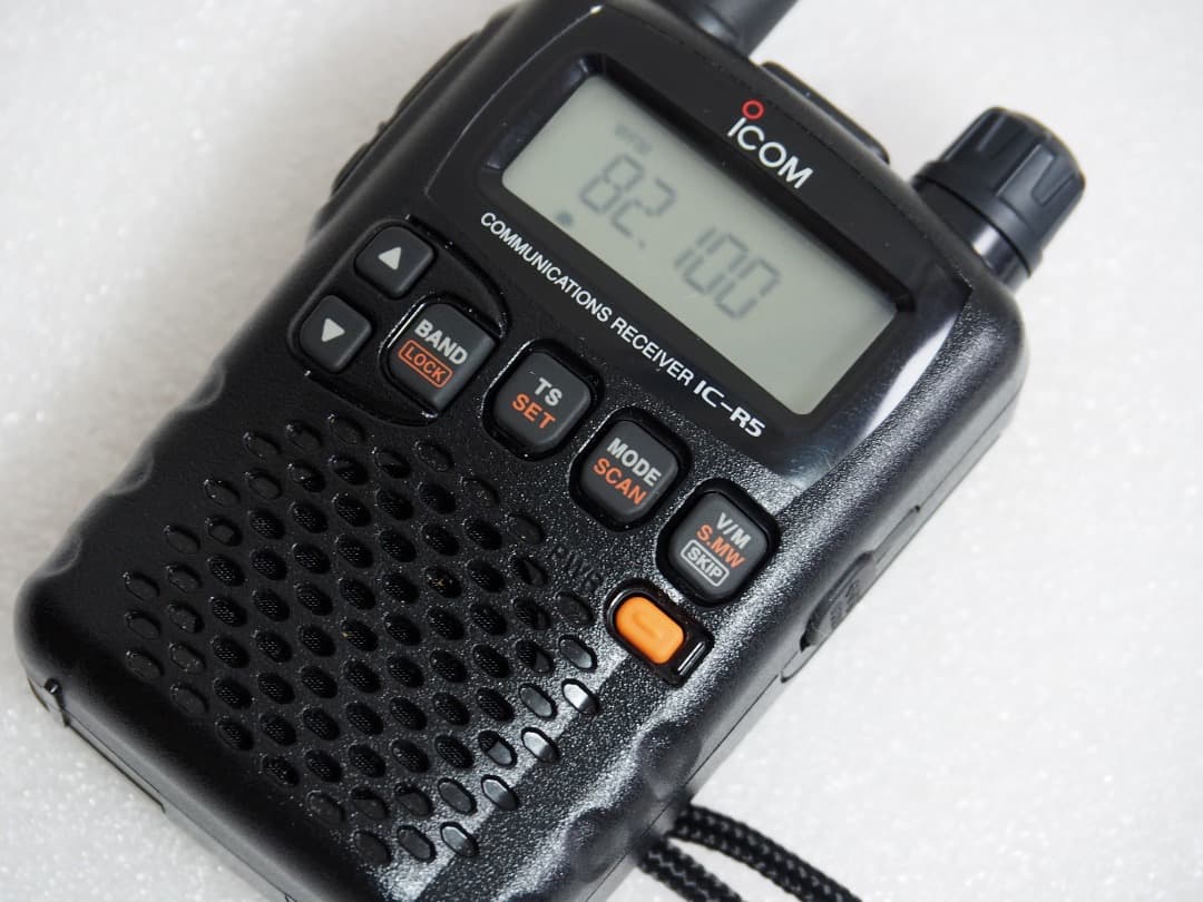 ICOM IC-R5 受信機 取扱説明書付き