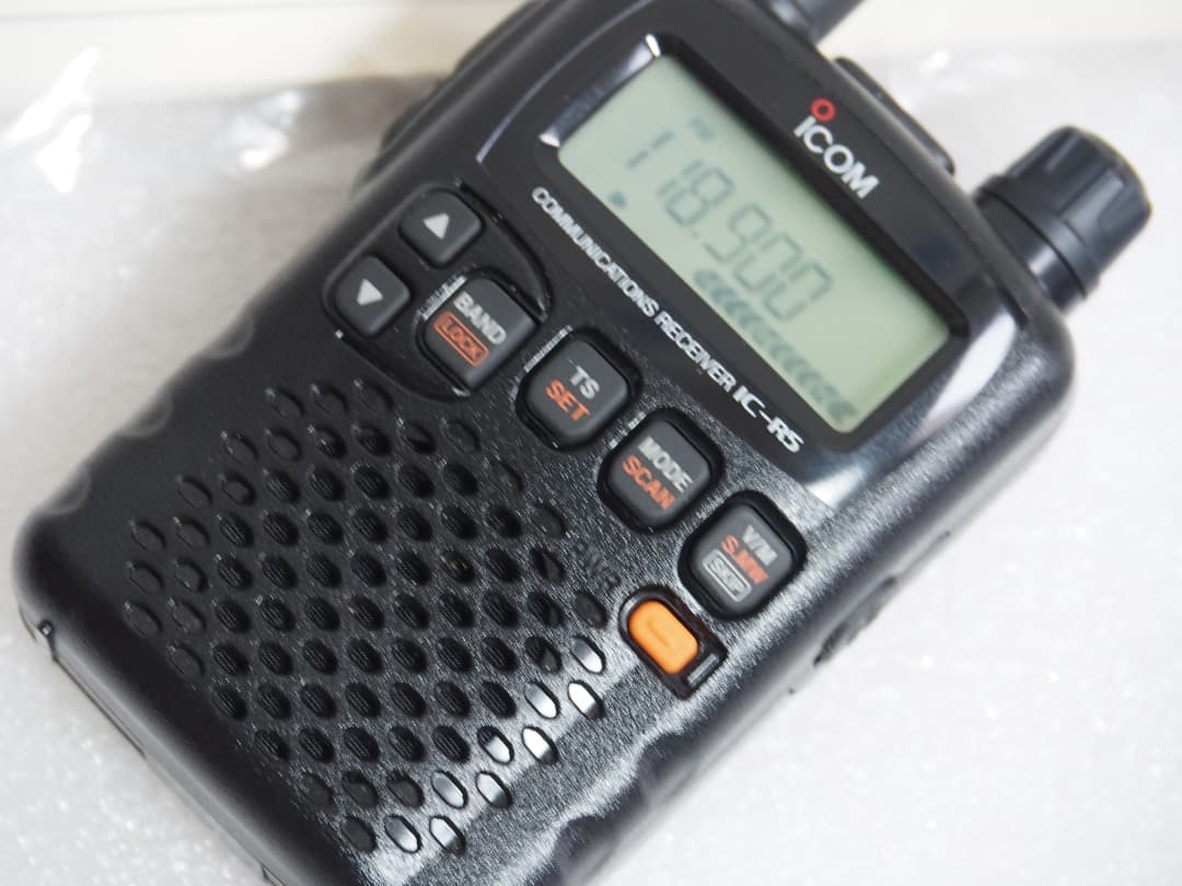 ICOM IC-R5 受信機 取扱説明書付き