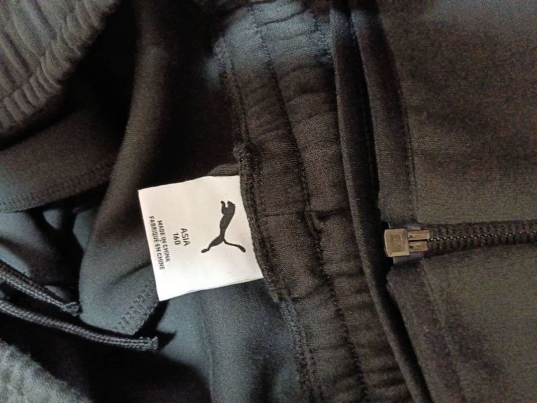 PUMA ブラック ジャージ上下セット L.L