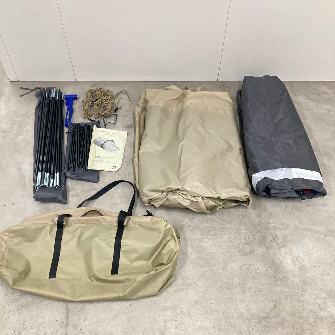 美品　入手困難　ワークマン　耐久撥水　2ルームシェルター　テント　FTE10