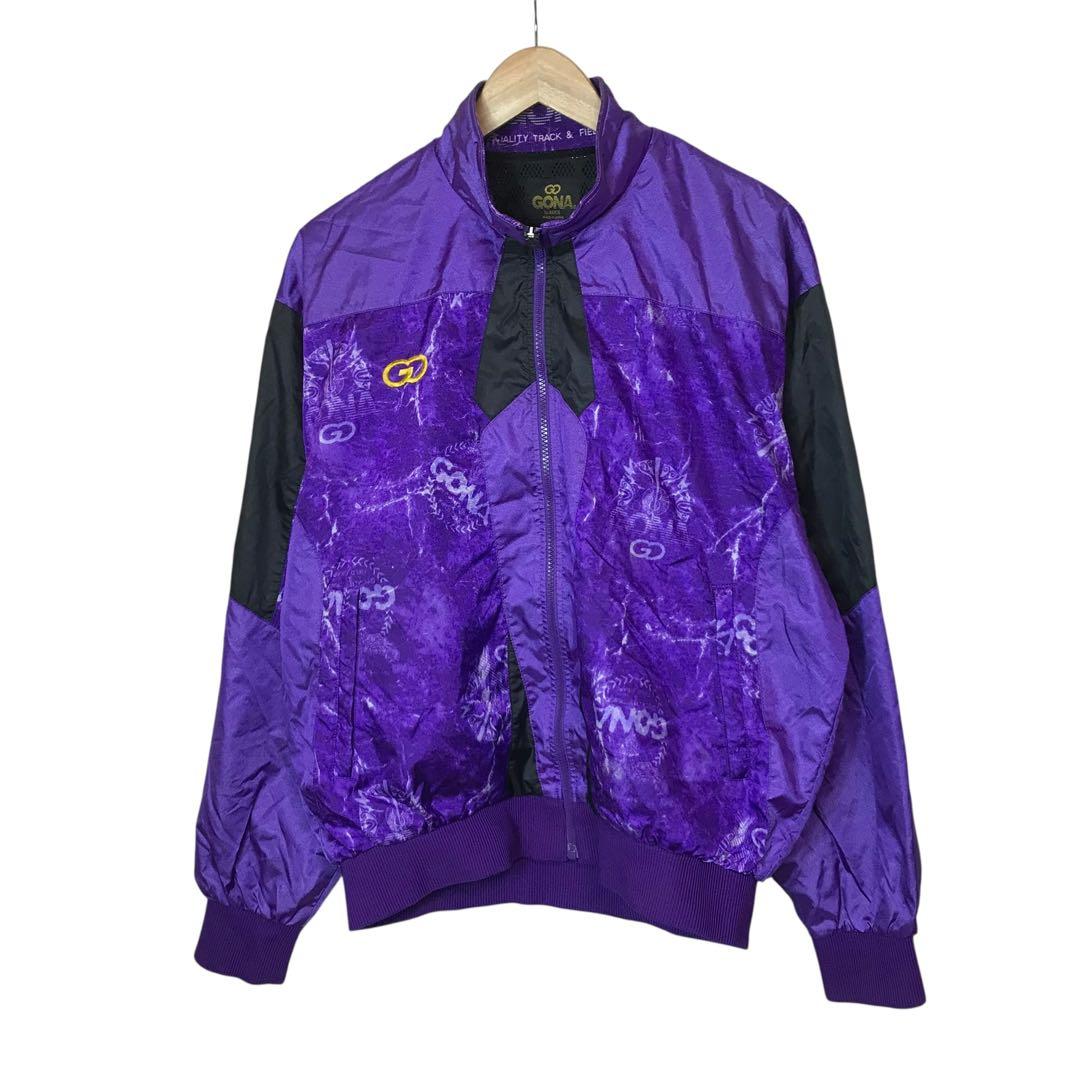 90s GONA byアシックス　ウィンドブレーカー　上下セットアップ　日本製