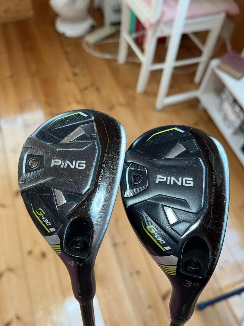 PING G430 3番 4番ユーティリティ セット　右用