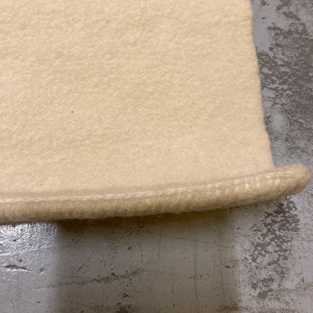 80s ニッケ毛布　WOOL100 % 昭和レトロ　アンティーク　ビンテージ