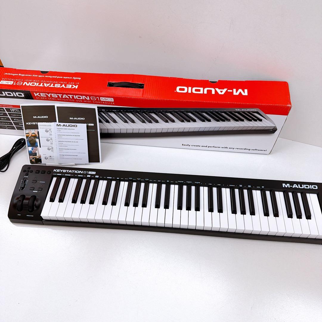 M-AUDIO KEYSTATION 61 MK3 MIDIキーボード