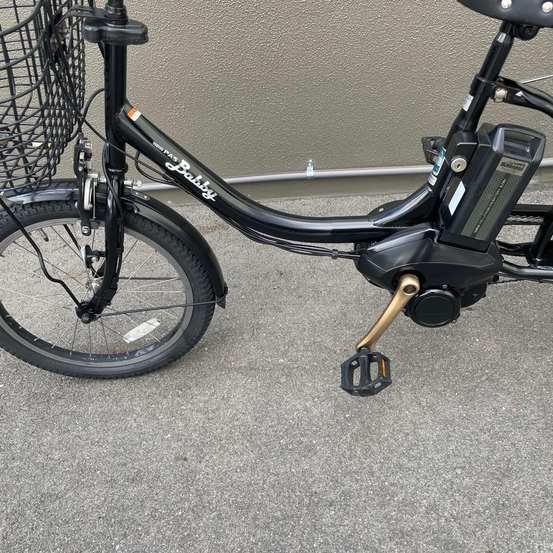 【引き取り限定】ヤマハ電動アシスト自転車 20インチブラック 8.7Ah