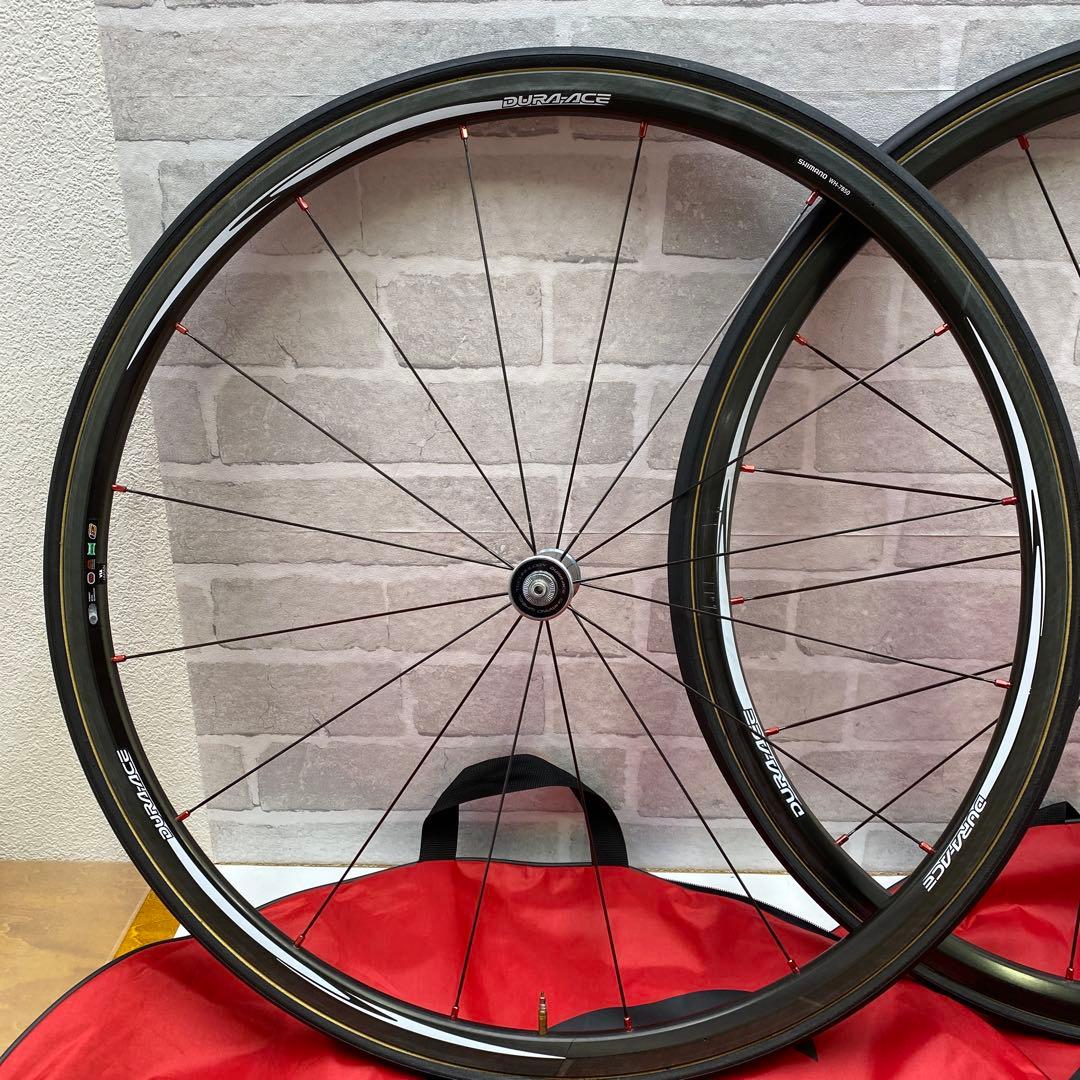 SHIMANO DURA-ACE WH-7850 10s チューブラーホイール