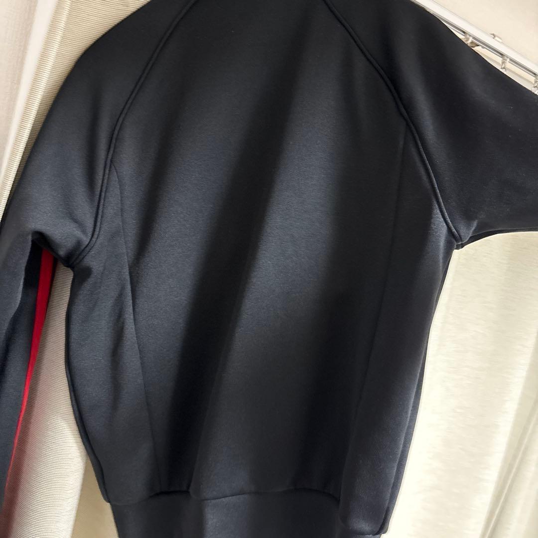 adidas ACミラン ジャージ 黒赤