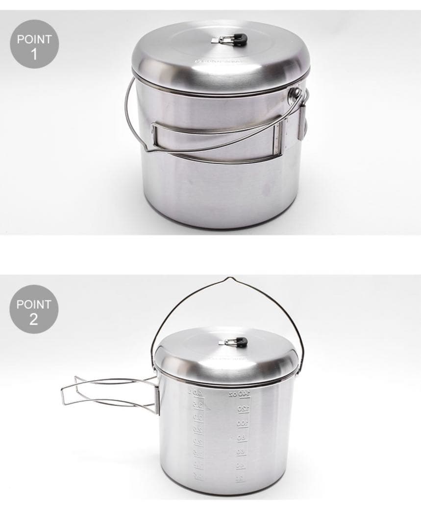 ソロストーブ ポット4000 POT4 シルバー　新品