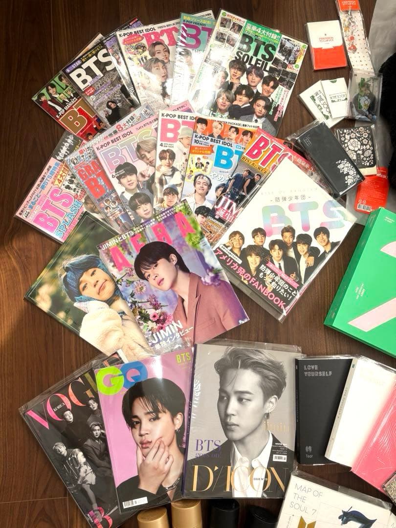 BTS bts グッズまとめ売り 154点　(ジミン多め)