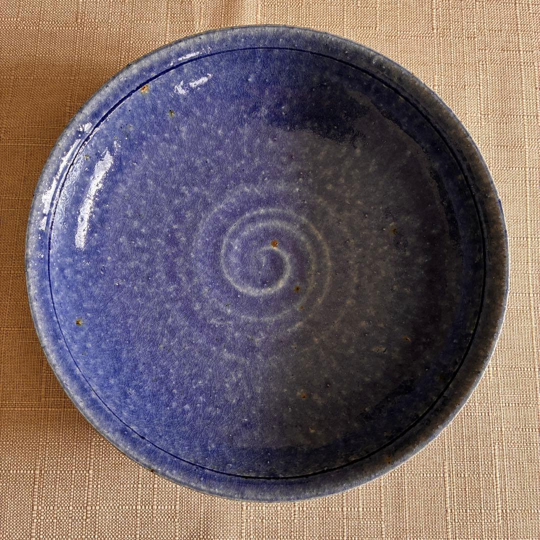 【未使用品】盛鉢　大鉢　萩焼　青釉　2点セット　陶器