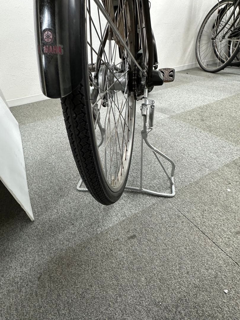 ヤマハpas little more 子供乗せシート付き電動自転車　大型カゴ付き