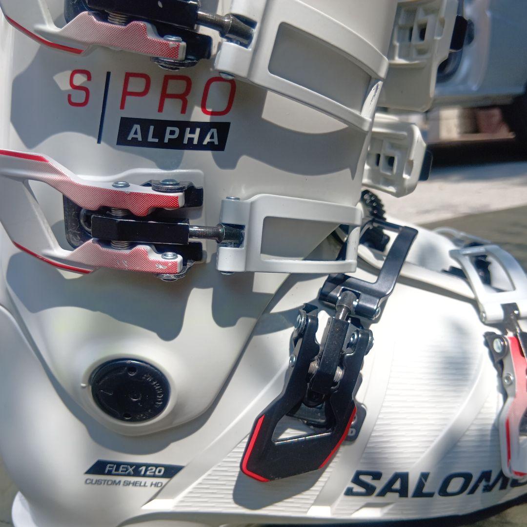 SALOMON S /PRO ALPHA 120 26.5cm 　シダス付きです