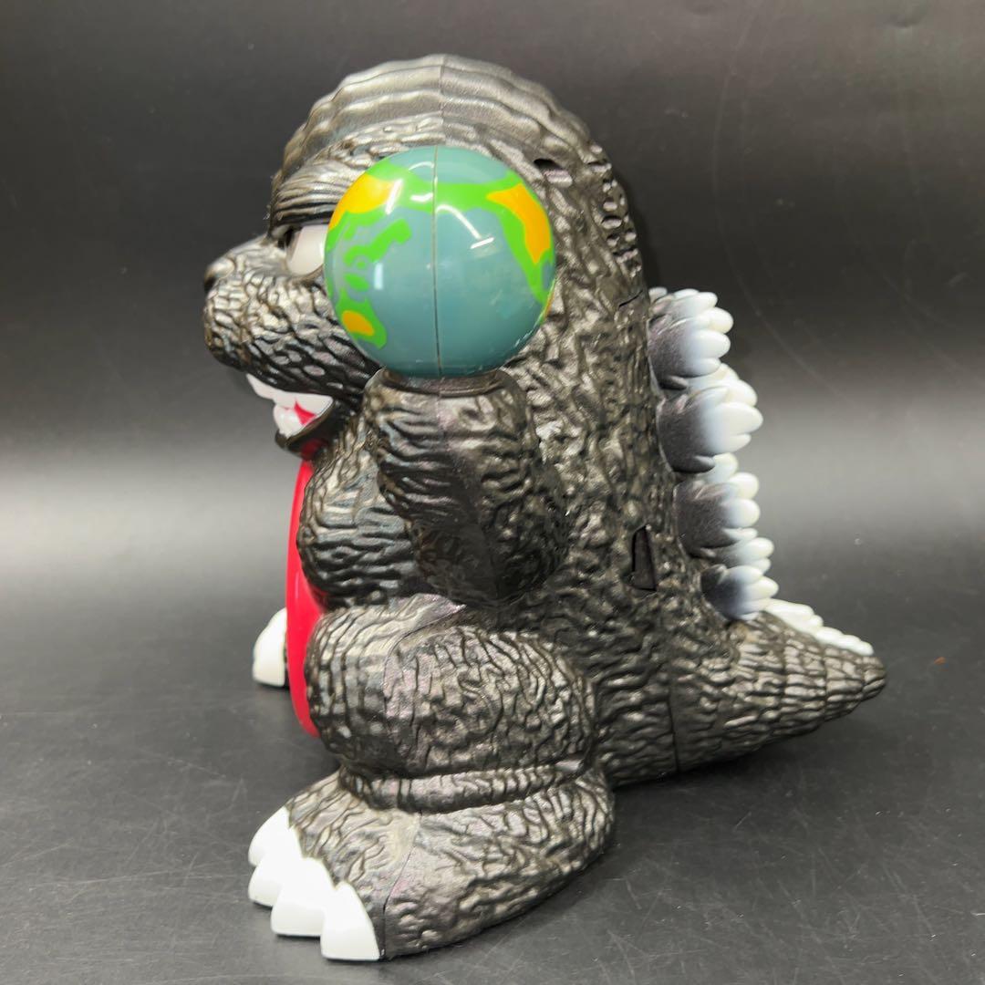 【動作品】置き時計 ゴジラ GODZILLA 目覚まし時計 おしゃべり 当時物