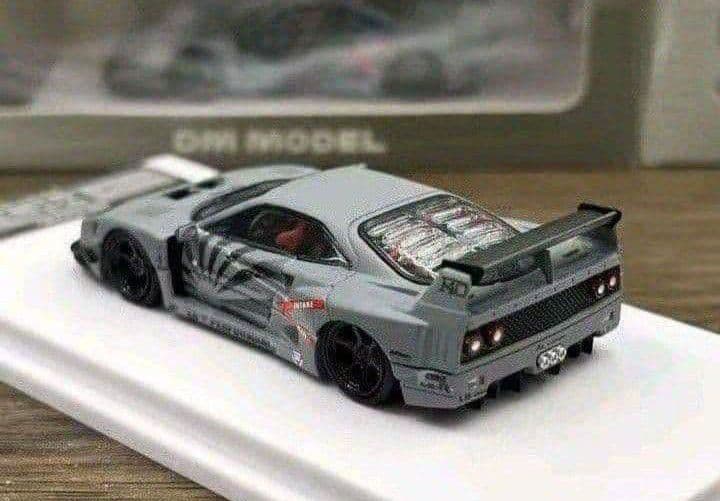 ■1/64【DMモデルLBWK F40 ZERO　FIGHTER　GREY】1台