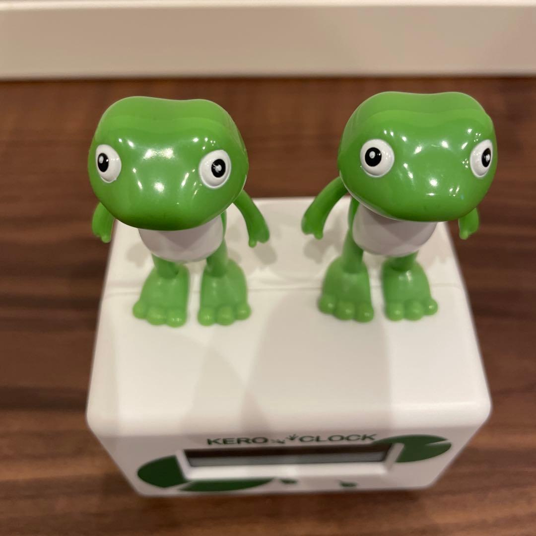 ケロクロック2 カエル時計 フィギュア付き インテリア