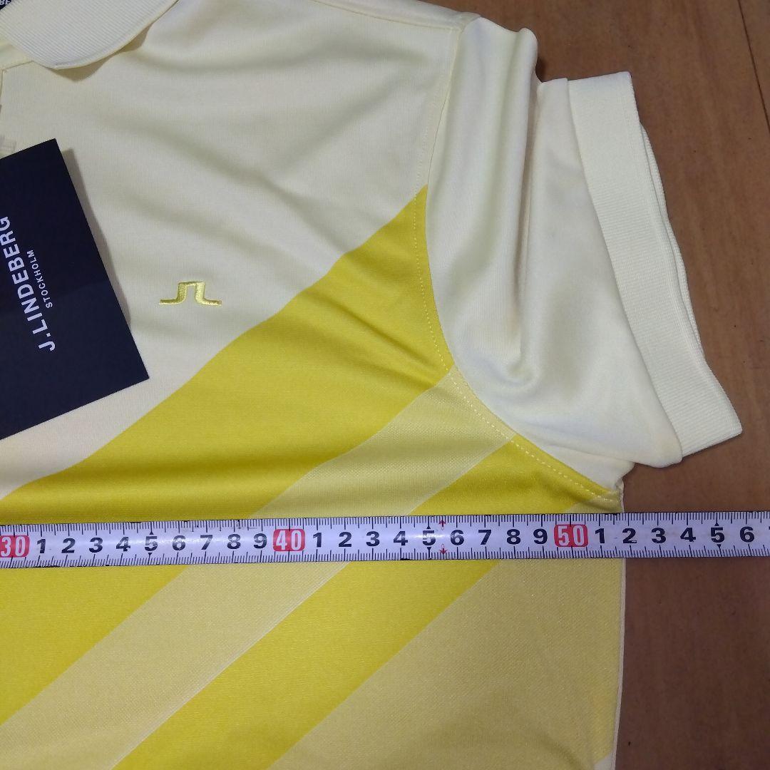 J.Lindeberg ゴルフシャツ イエロー 44