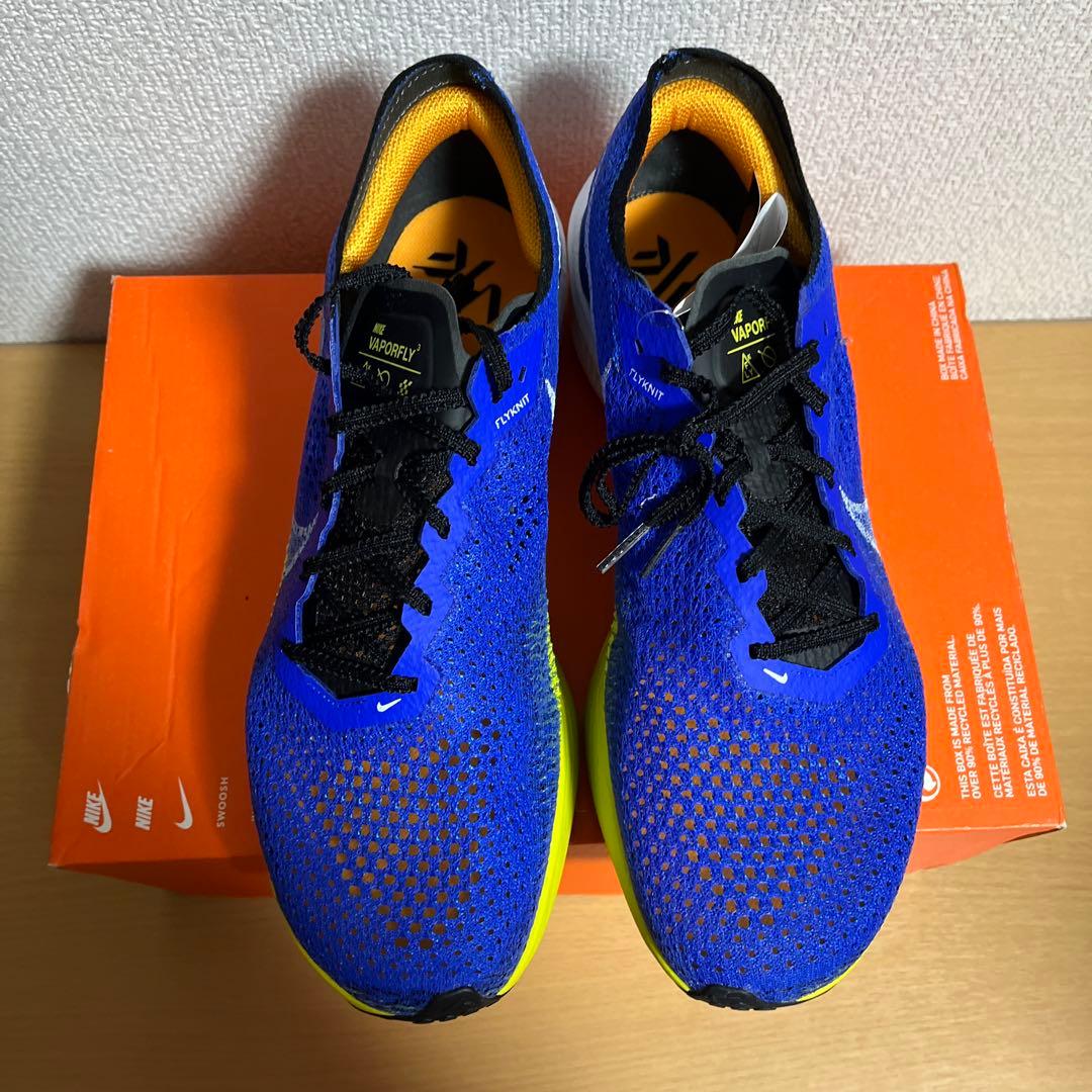 新品 ZOOMX VAPORFLY NEXT% 3 青 26cm