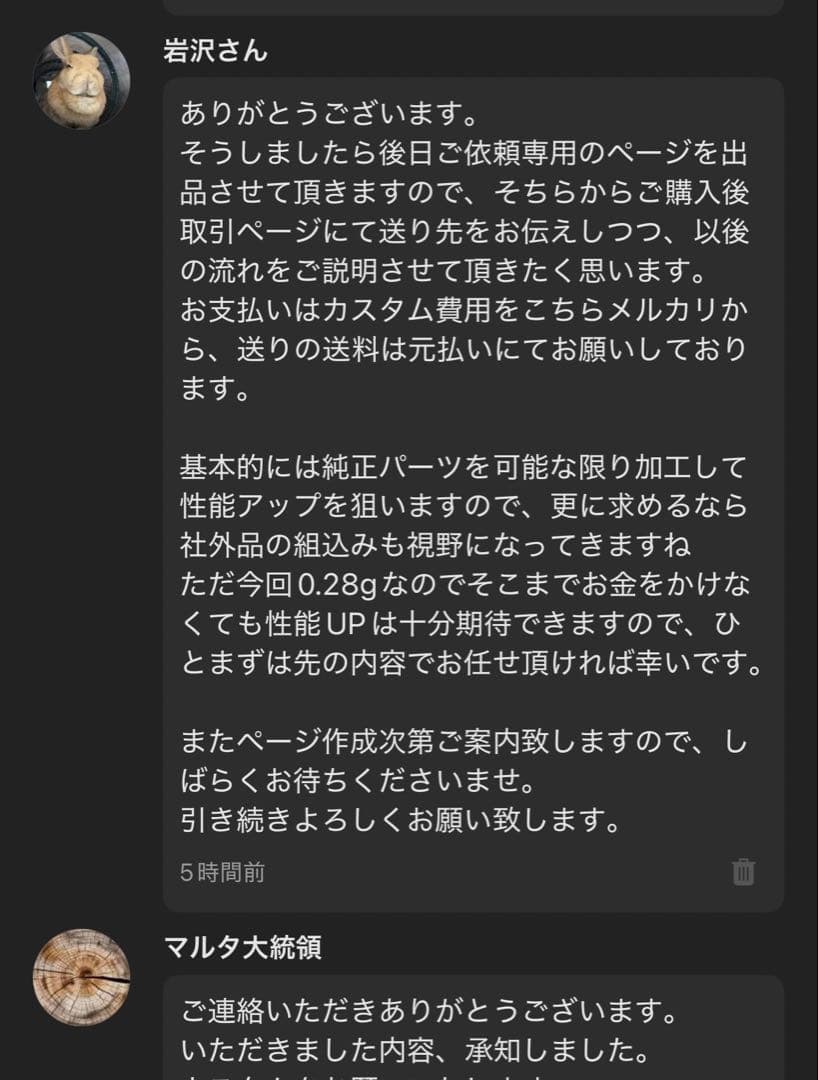 マルタ大統領 VSRカスタム