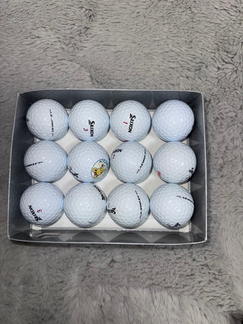 【美品】スリクソン ゼットスターXVロストボール72球