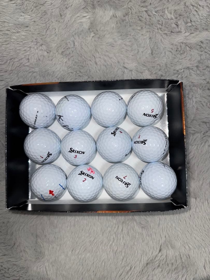 【美品】スリクソン ゼットスターXVロストボール72球