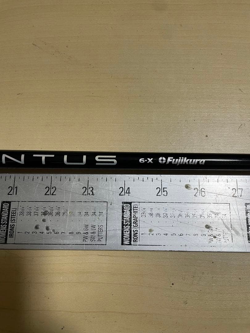 269 フジクラ　ベンタスブラック　6X テーラースリーブ付　ドライバー用