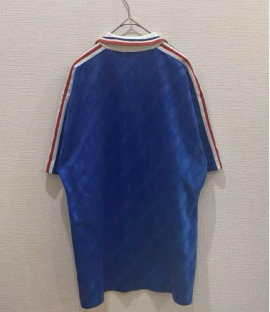 当時モノ ユニフォーム アディダス／フランス 94 サッカー ジダン カントナ