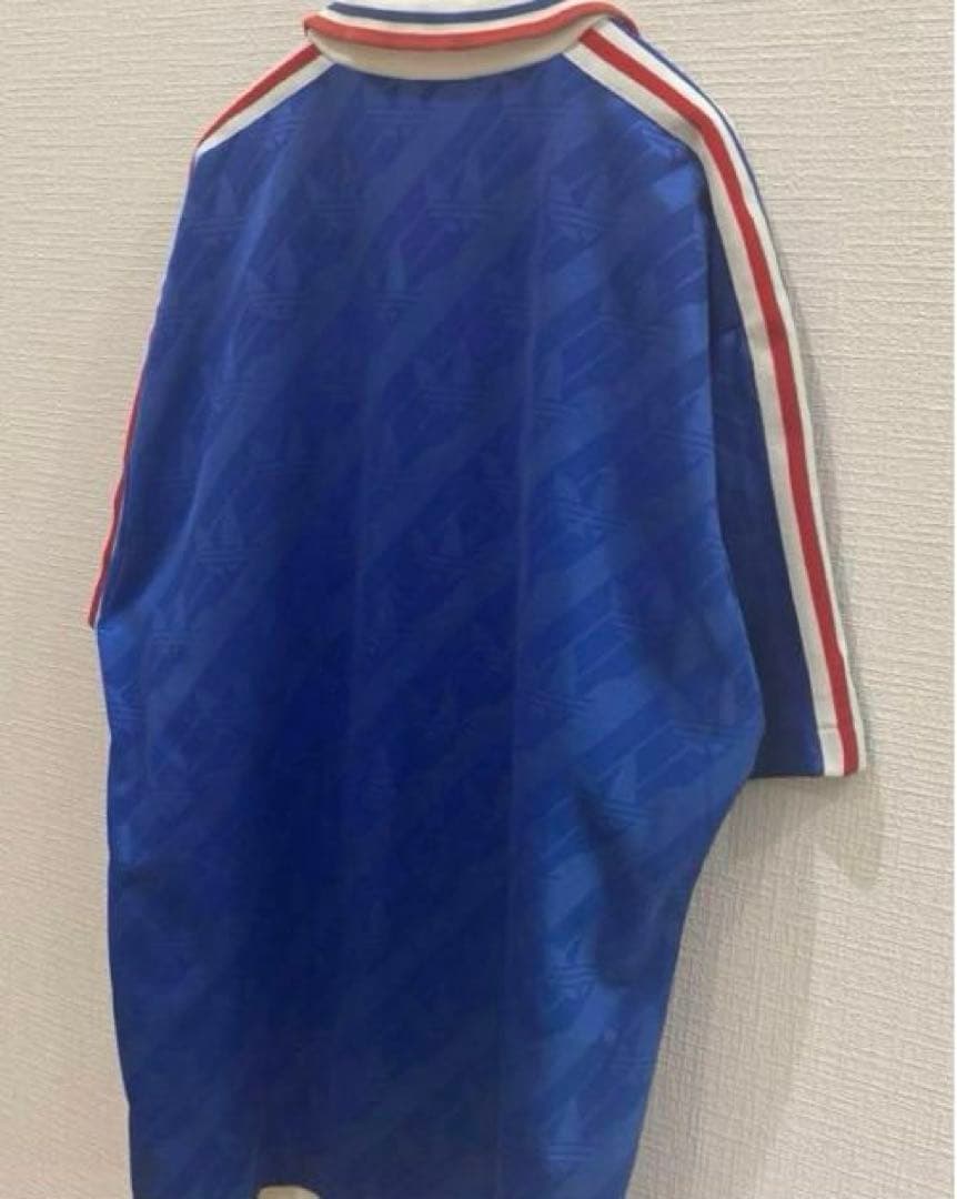 当時モノ ユニフォーム アディダス／フランス 94 サッカー ジダン カントナ
