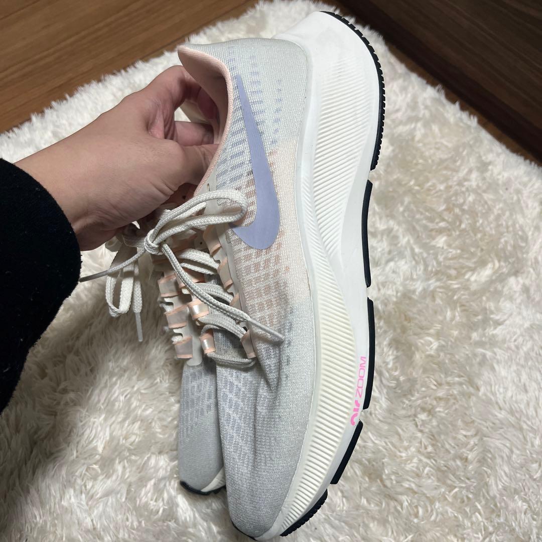 NIKEズームペガサス37 BQ9647-102 IVORY/GHOST24.5