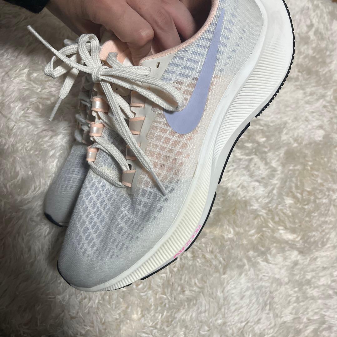 NIKEズームペガサス37 BQ9647-102 IVORY/GHOST24.5